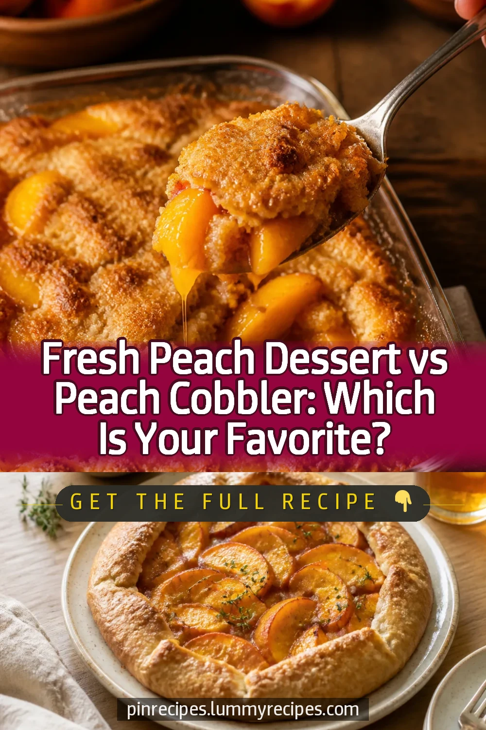 Fresh Peach Dessert vs Peach Cobbler: Which Is Your Favorite?