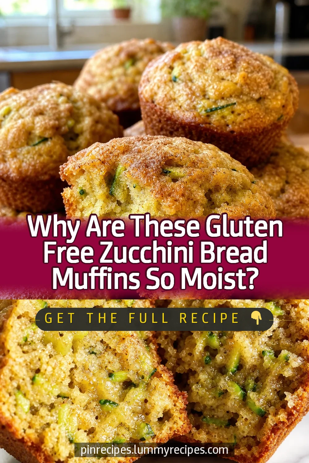 Why Are These Gluten Free Zucchini Bread Muffins So Moist?