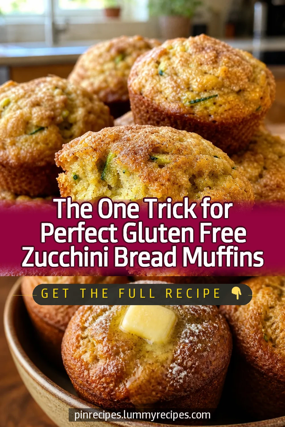 The One Trick for Perfect Gluten Free Zucchini Bread Muffins
