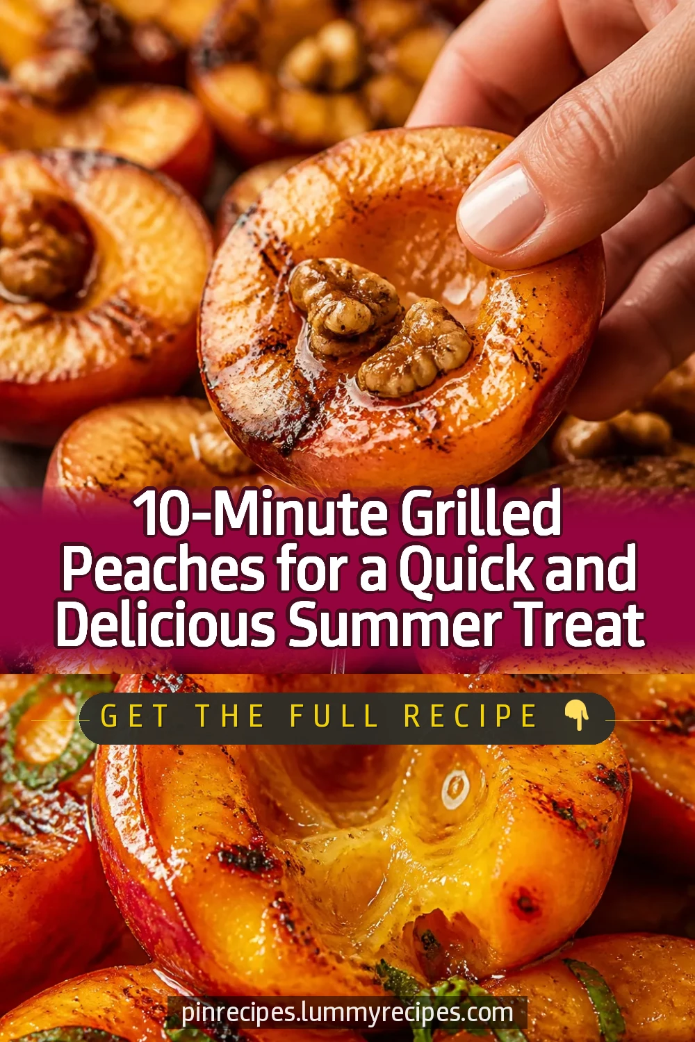 10-Minute Grilled Peaches for a Quick and Delicious Summer Treat