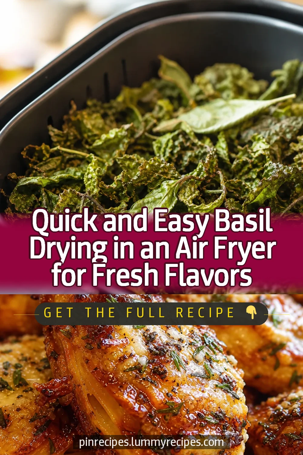 Quick and Easy Basil Drying in an Air Fryer for Fresh Flavors