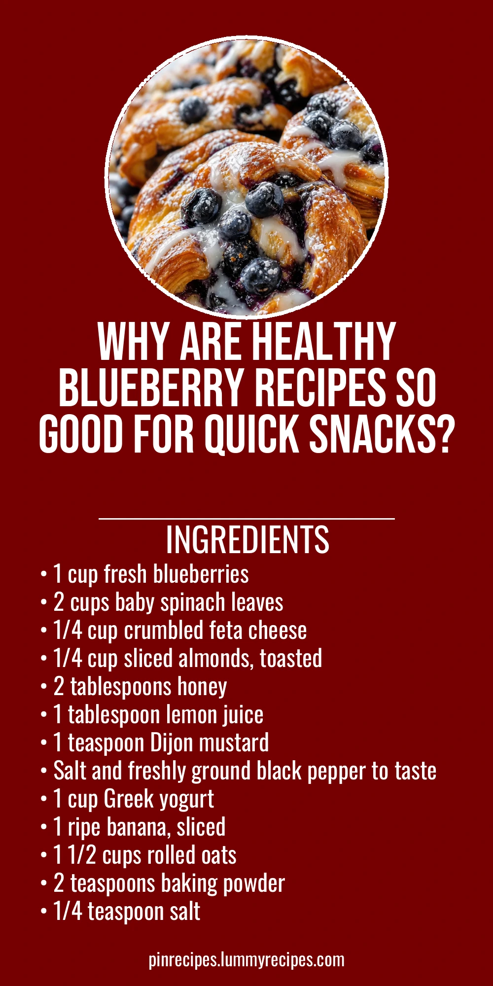 Why Are Healthy Blueberry Recipes So Good for Quick Snacks?