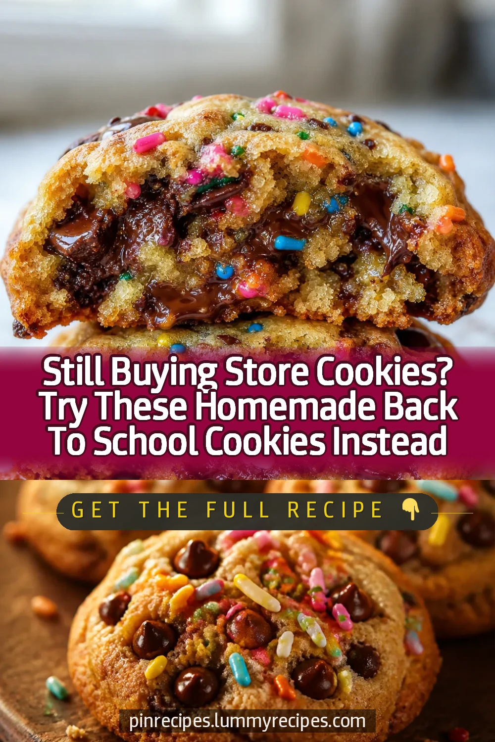 Still Buying Store Cookies? Try These Homemade Back To School Cookies Instead