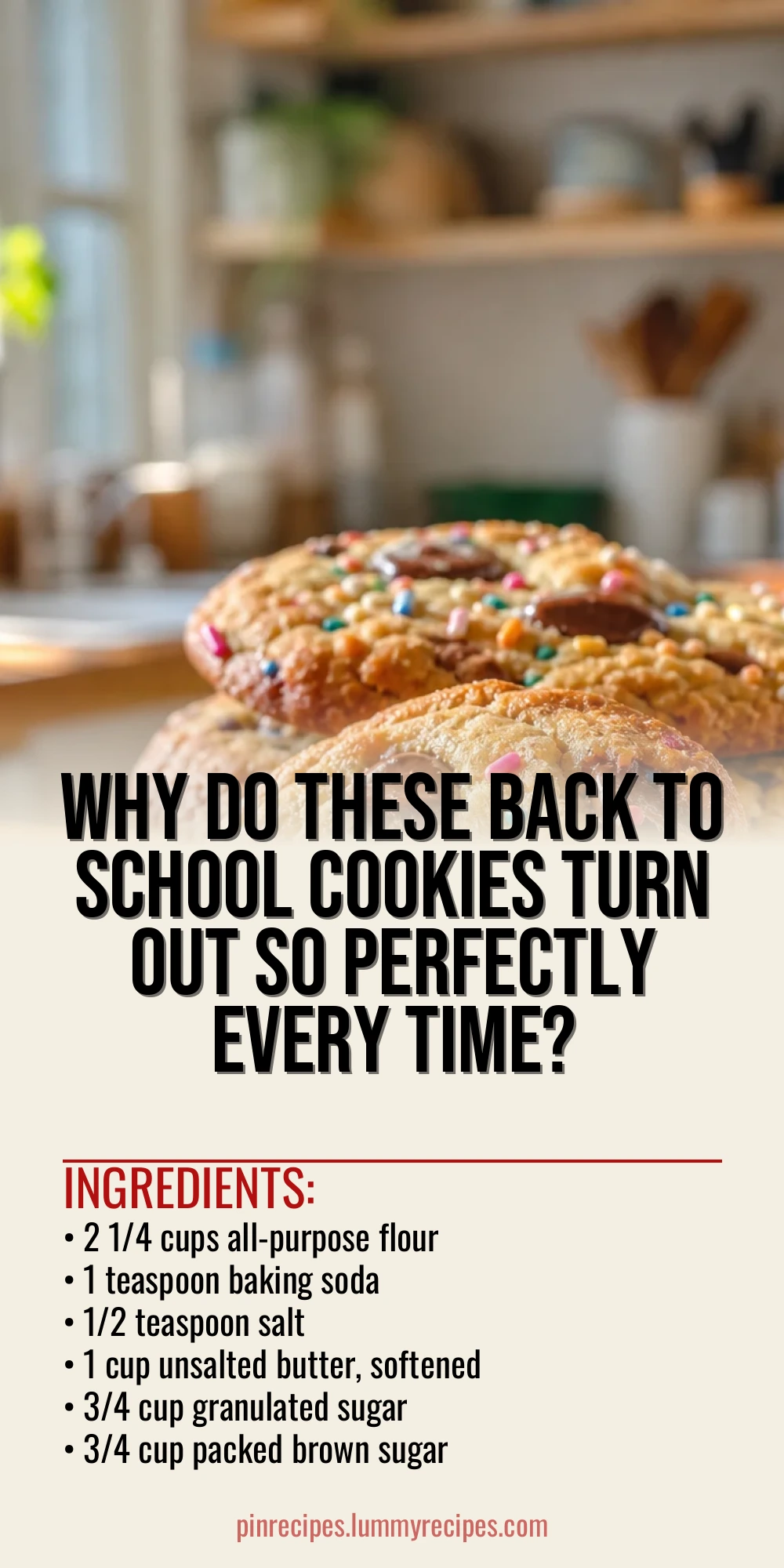 Why Do These Back To School Cookies Turn Out So Perfectly Every Time?