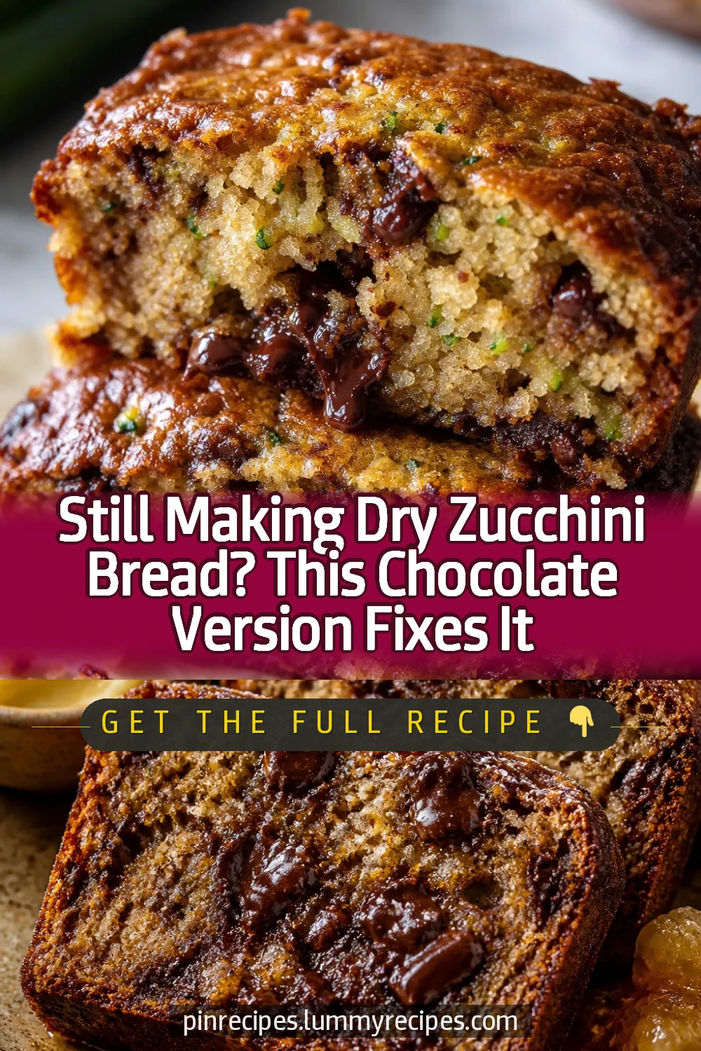 Still Making Dry Zucchini Bread? This Chocolate Version Fixes It