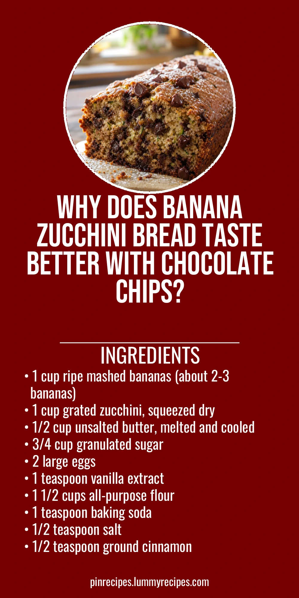 Why Does Banana Zucchini Bread Taste Better with Chocolate Chips?
