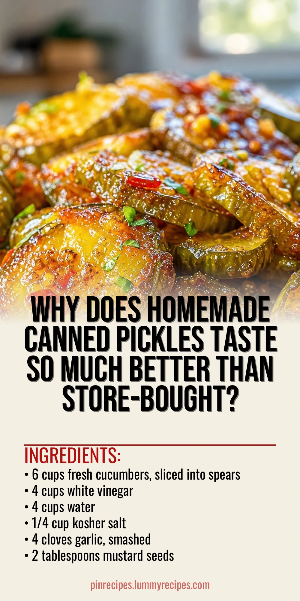Why Does Homemade Canned Pickles Taste So Much Better Than Store-Bought?