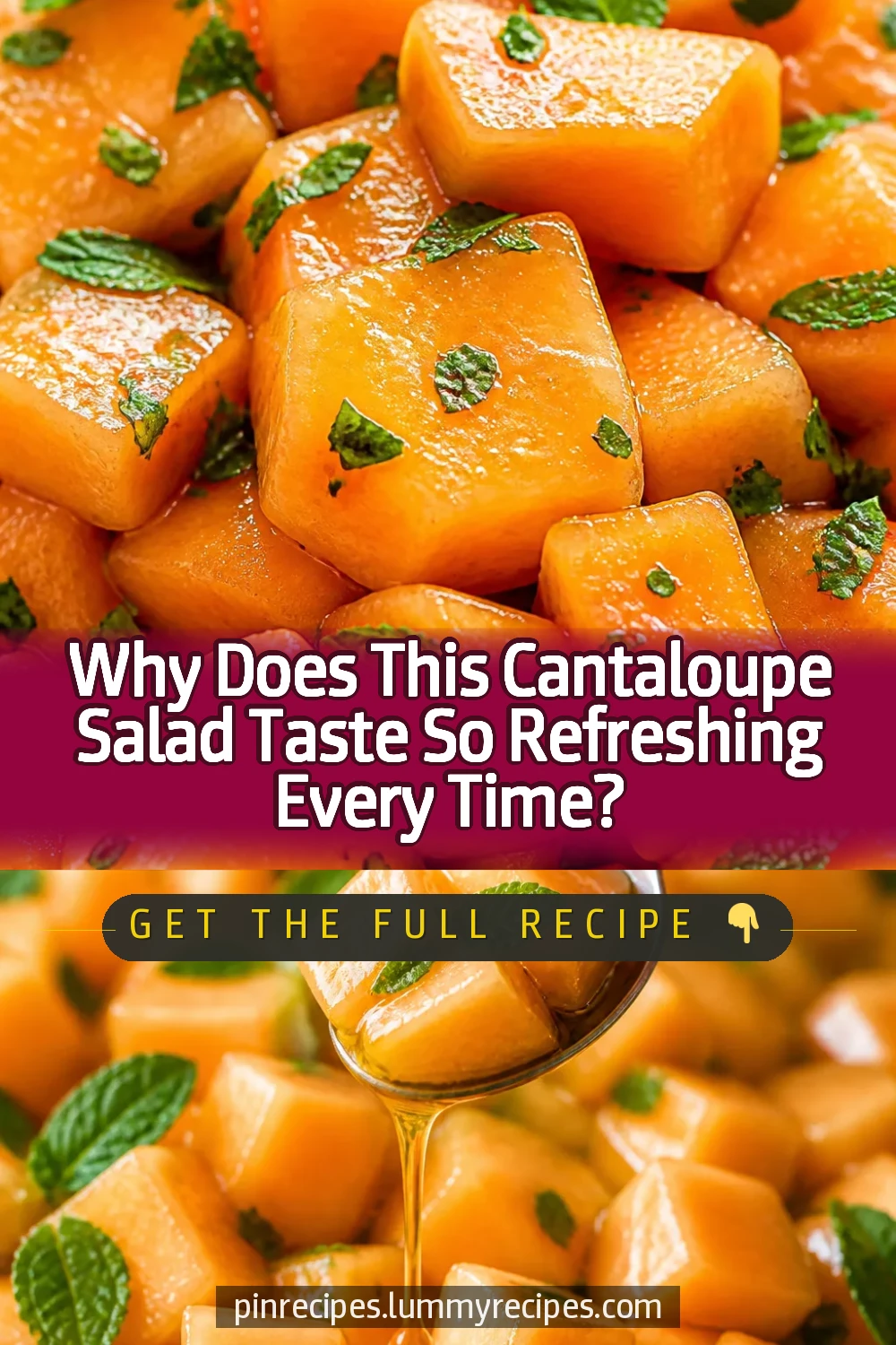 Why Does This Cantaloupe Salad Taste So Refreshing Every Time?