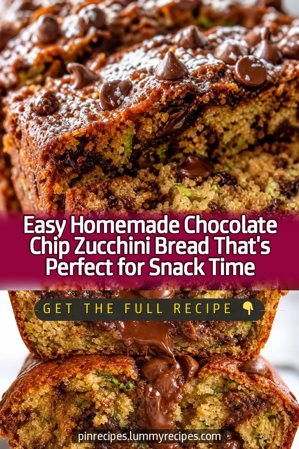 Easy Homemade Chocolate Chip Zucchini Bread That’s Perfect for Snack Time