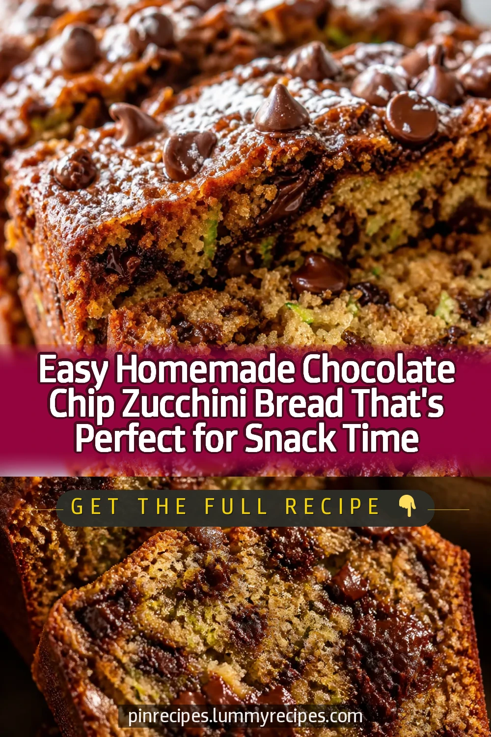 Easy Homemade Chocolate Chip Zucchini Bread That’s Perfect for Snack Time