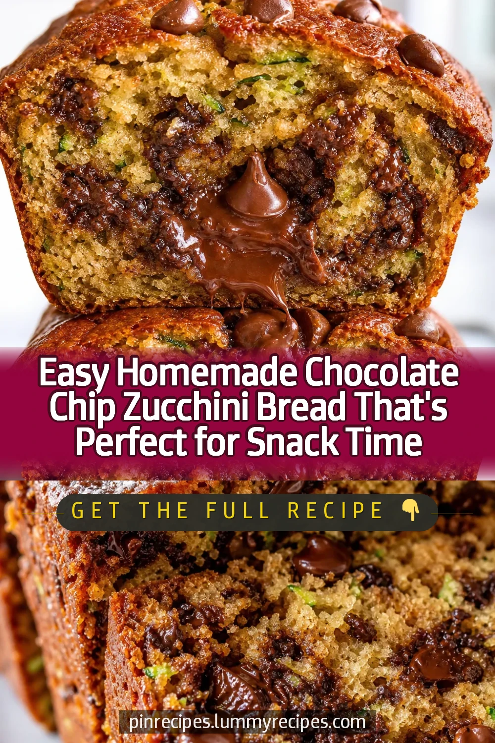 Easy Homemade Chocolate Chip Zucchini Bread That’s Perfect for Snack Time