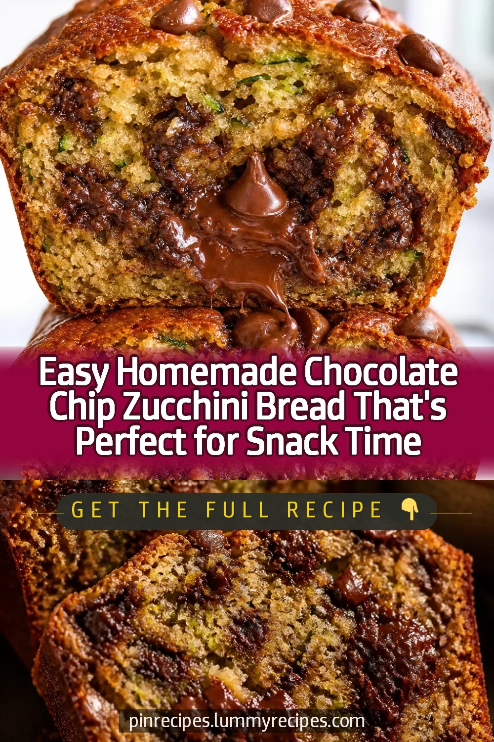 Easy Homemade Chocolate Chip Zucchini Bread That’s Perfect for Snack Time