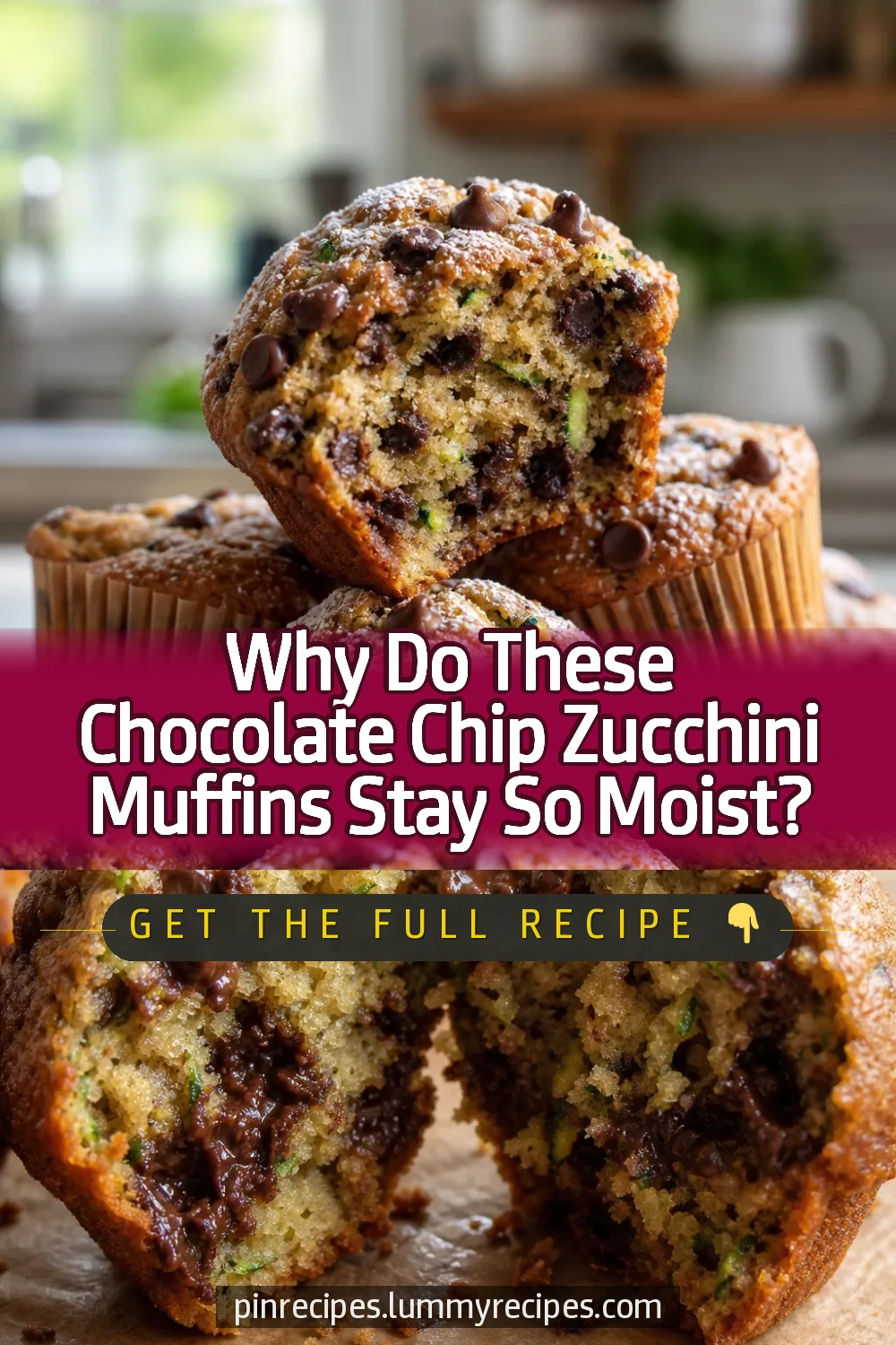 Why Do These Chocolate Chip Zucchini Muffins Stay So Moist?