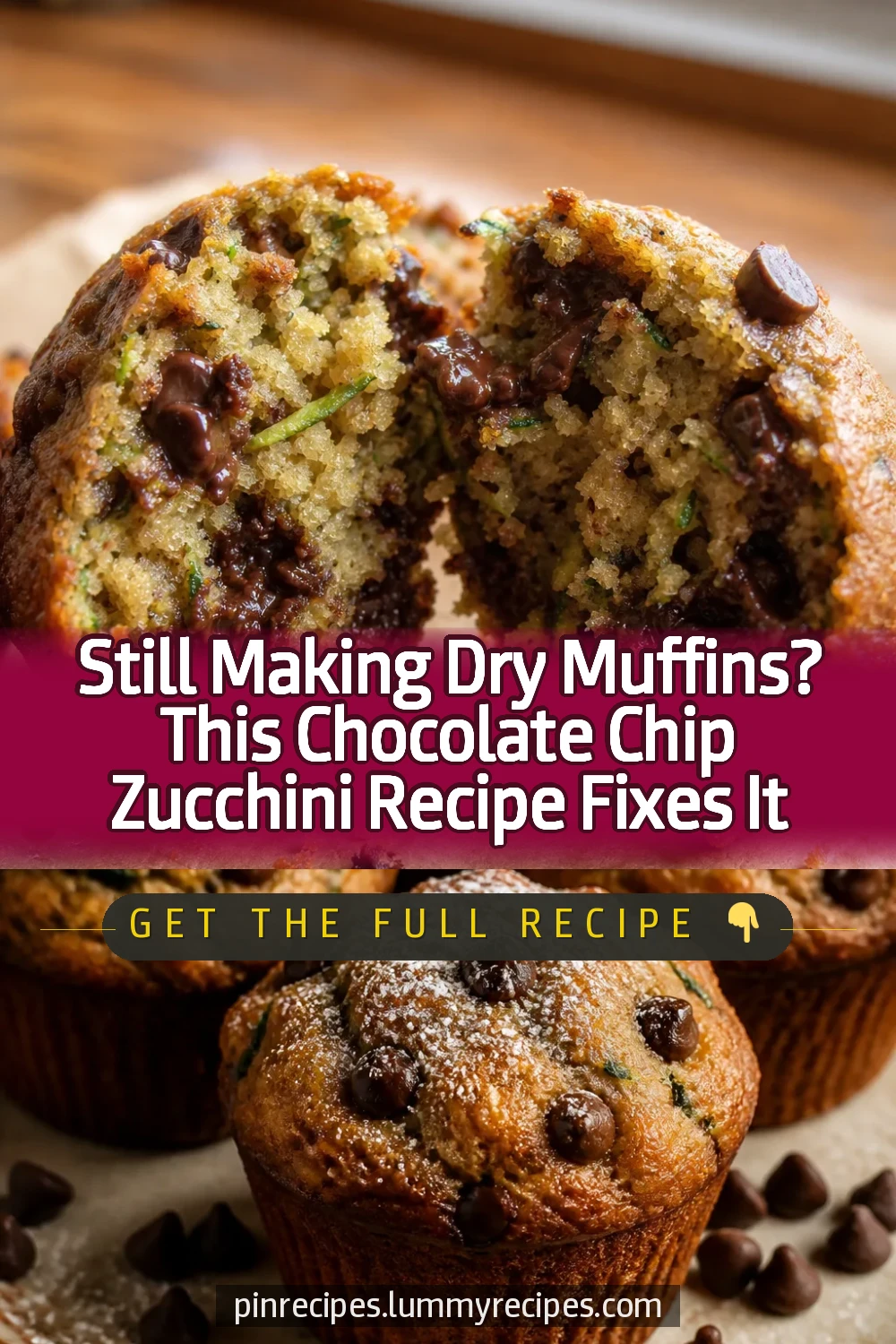 Still Making Dry Muffins? This Chocolate Chip Zucchini Recipe Fixes It