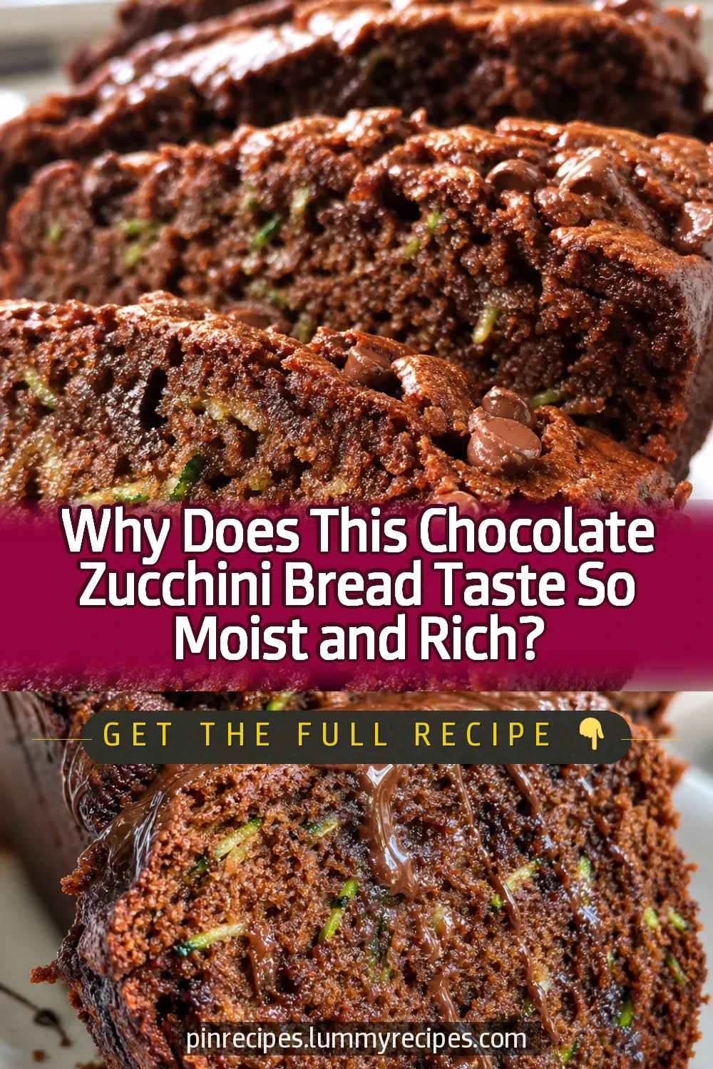 Why Does This Chocolate Zucchini Bread Taste So Moist and Rich?