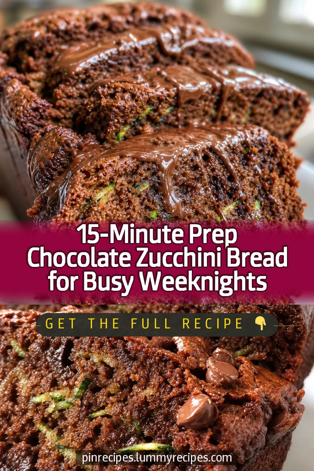 15-Minute Prep Chocolate Zucchini Bread for Busy Weeknights