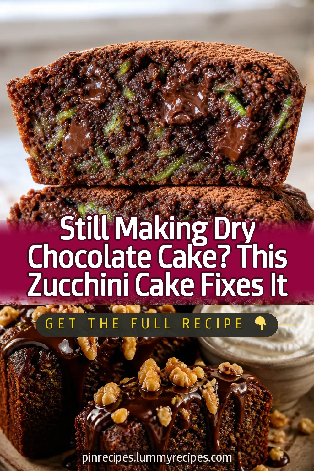 Still Making Dry Chocolate Cake? This Zucchini Cake Fixes It