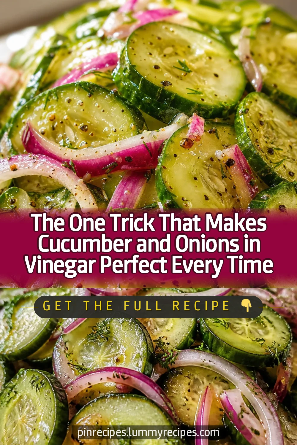 The One Trick That Makes Cucumber and Onions in Vinegar Perfect Every Time