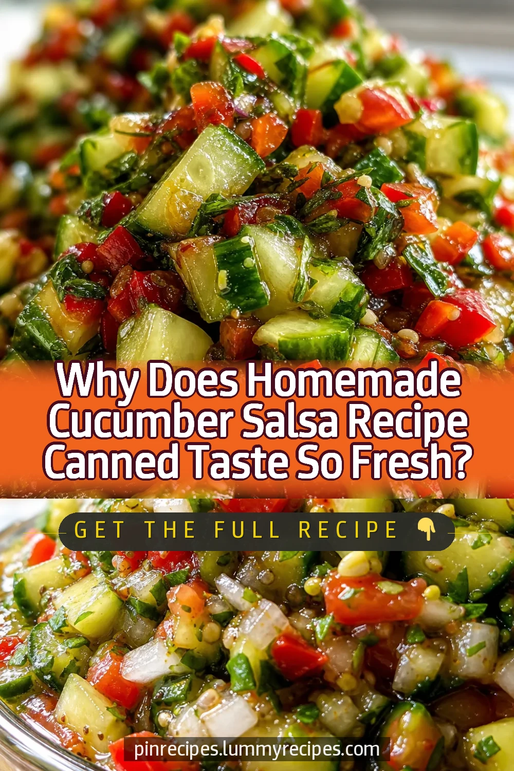 Why Does Homemade Cucumber Salsa Recipe Canned Taste So Fresh?