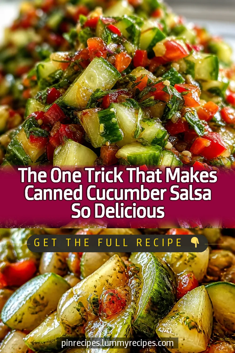 The One Trick That Makes Canned Cucumber Salsa So Delicious