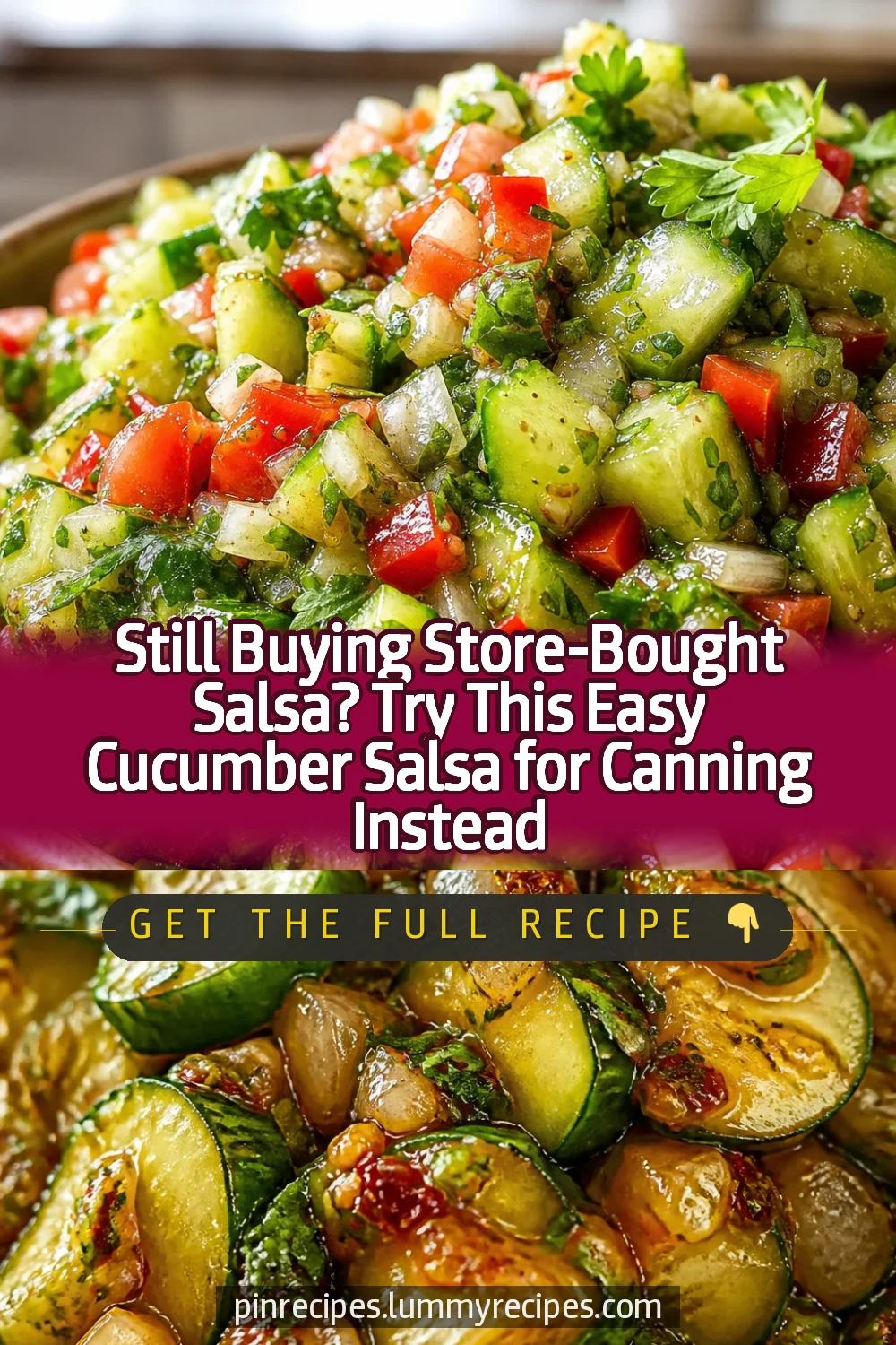 Still Buying Store-Bought Salsa? Try This Easy Cucumber Salsa for Canning Instead