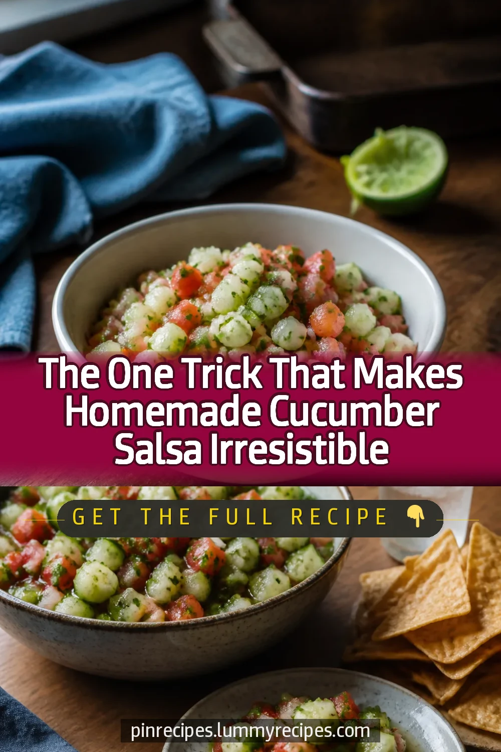 The One Trick That Makes Homemade Cucumber Salsa Irresistible