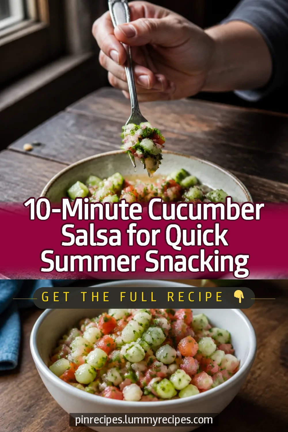 10-Minute Cucumber Salsa for Quick Summer Snacking