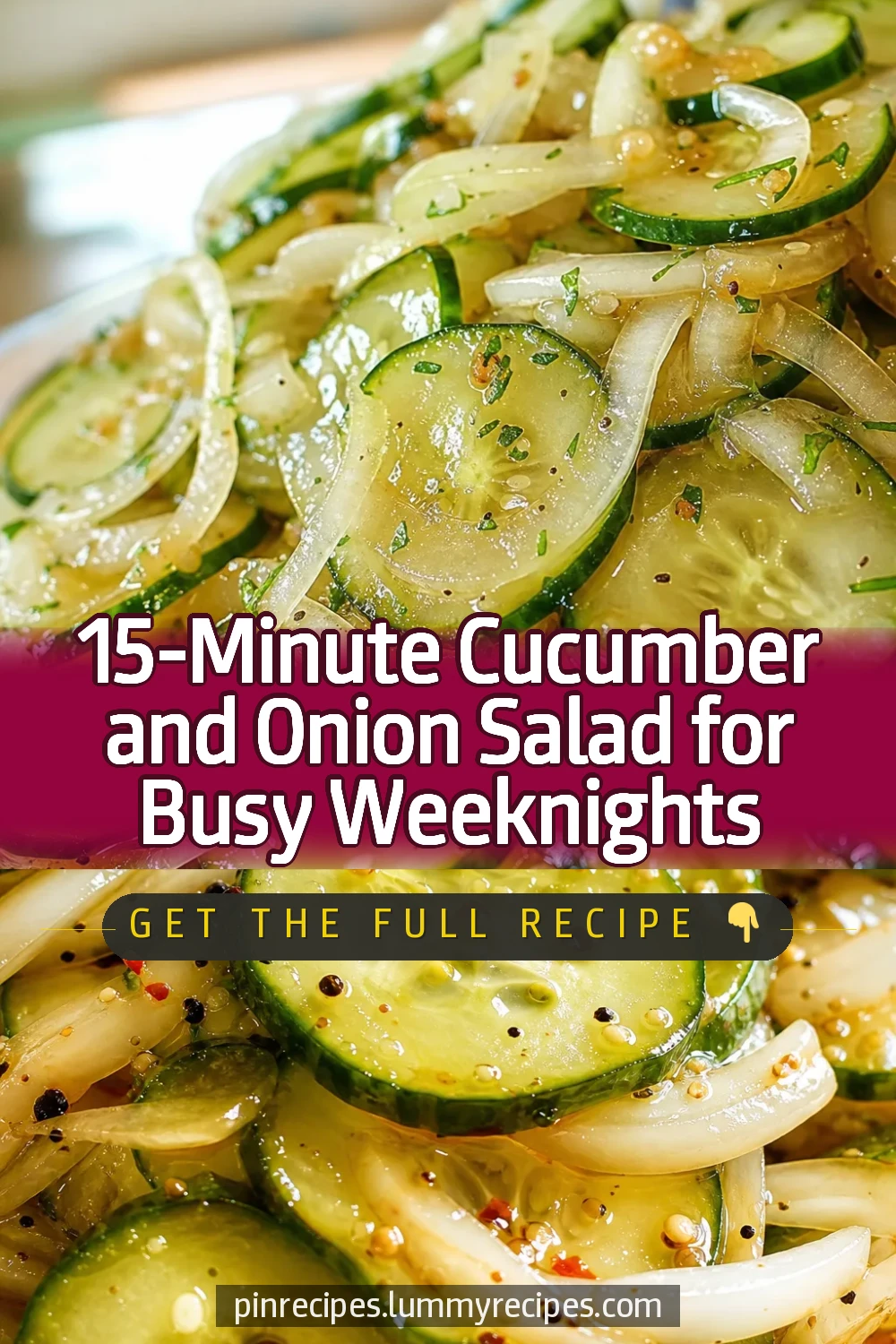 15-Minute Cucumber and Onion Salad for Busy Weeknights