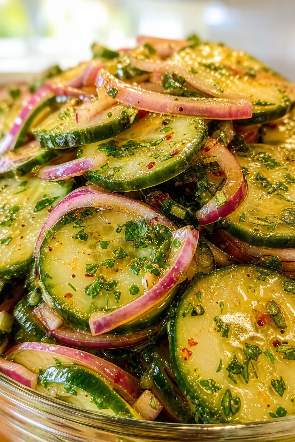 Easy Homemade Cucumbers and Onions in Vinegar No Sugar Recipe for Refreshing Sides
