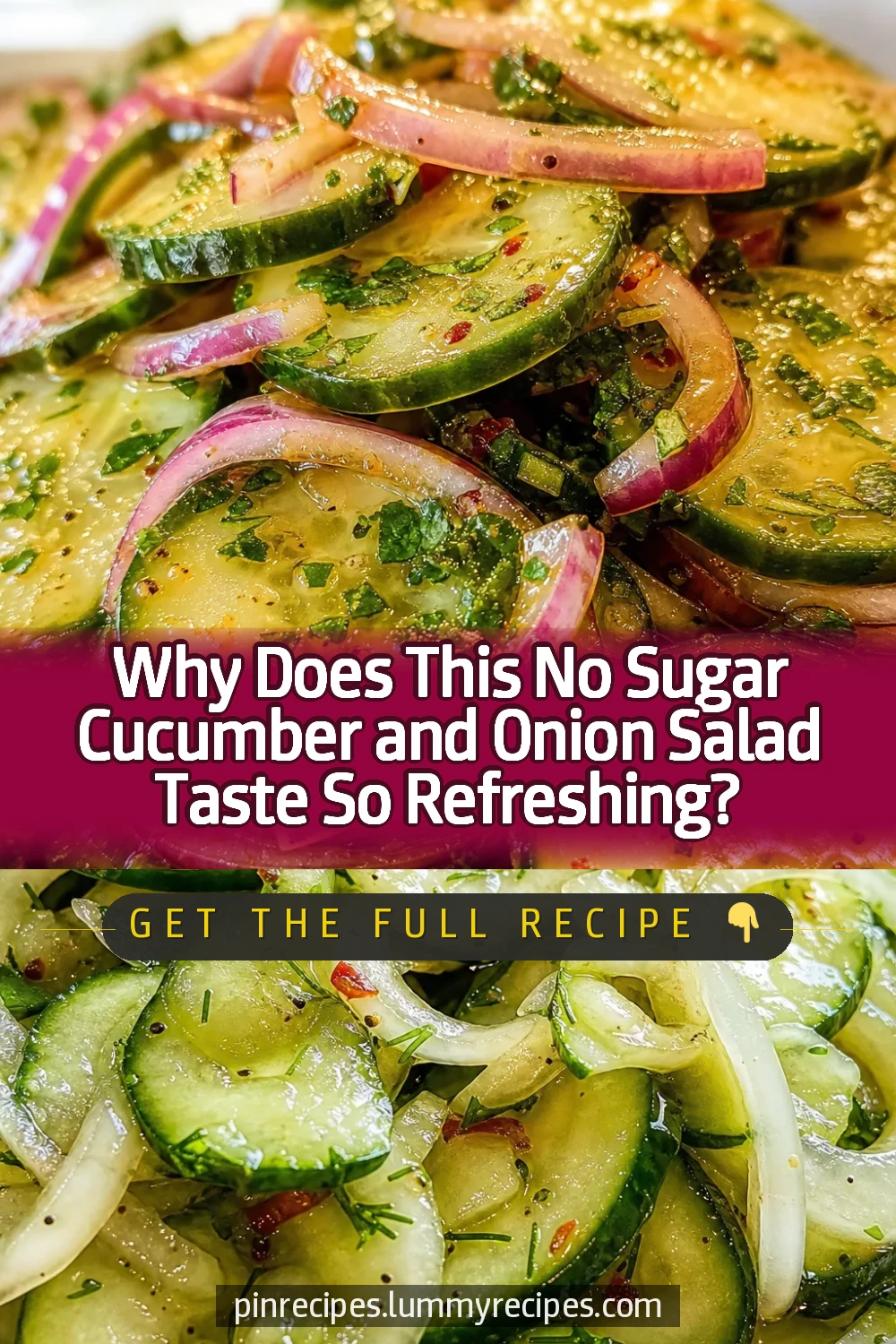 Why Does This No Sugar Cucumber and Onion Salad Taste So Refreshing?