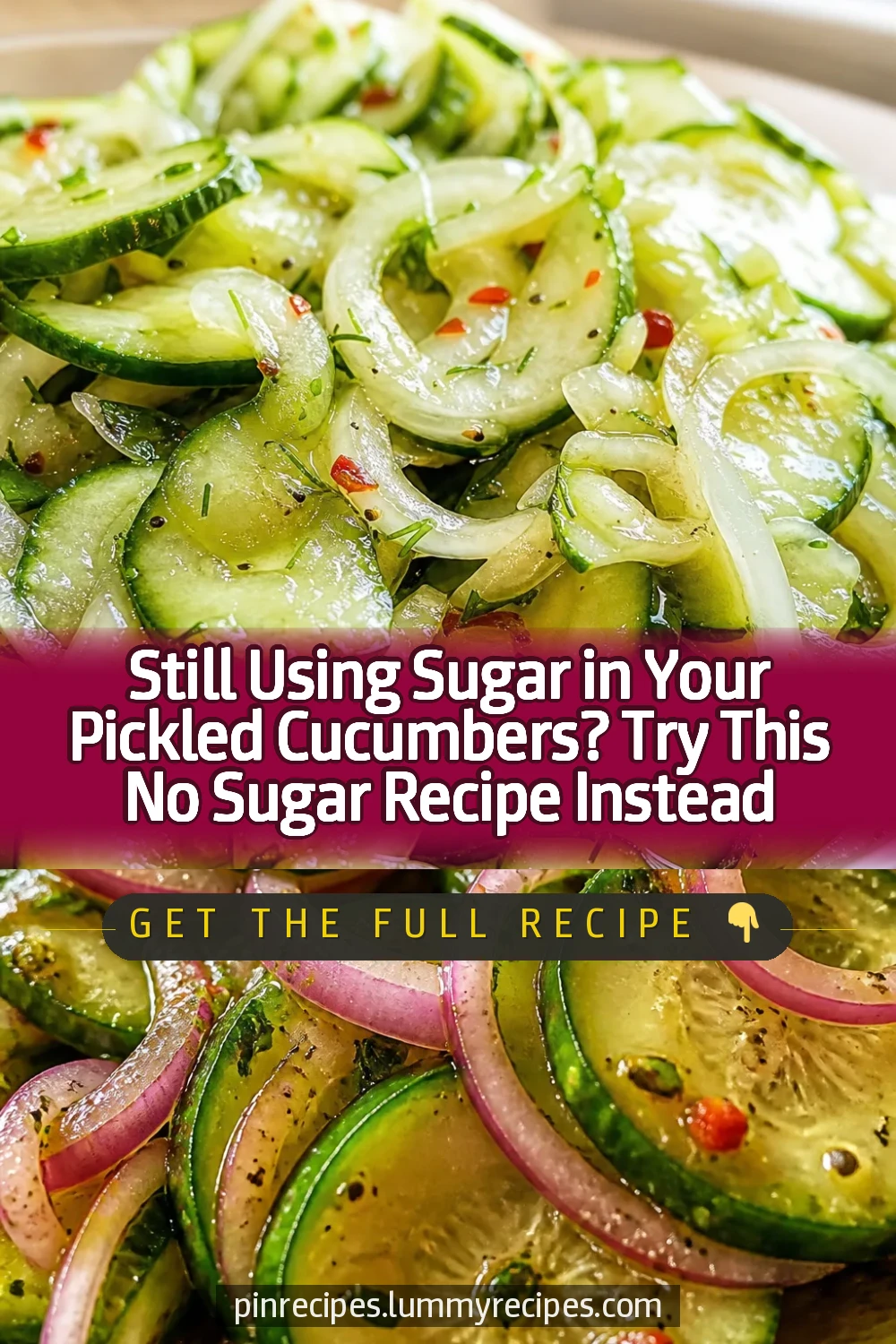 Still Using Sugar in Your Pickled Cucumbers? Try This No Sugar Recipe Instead
