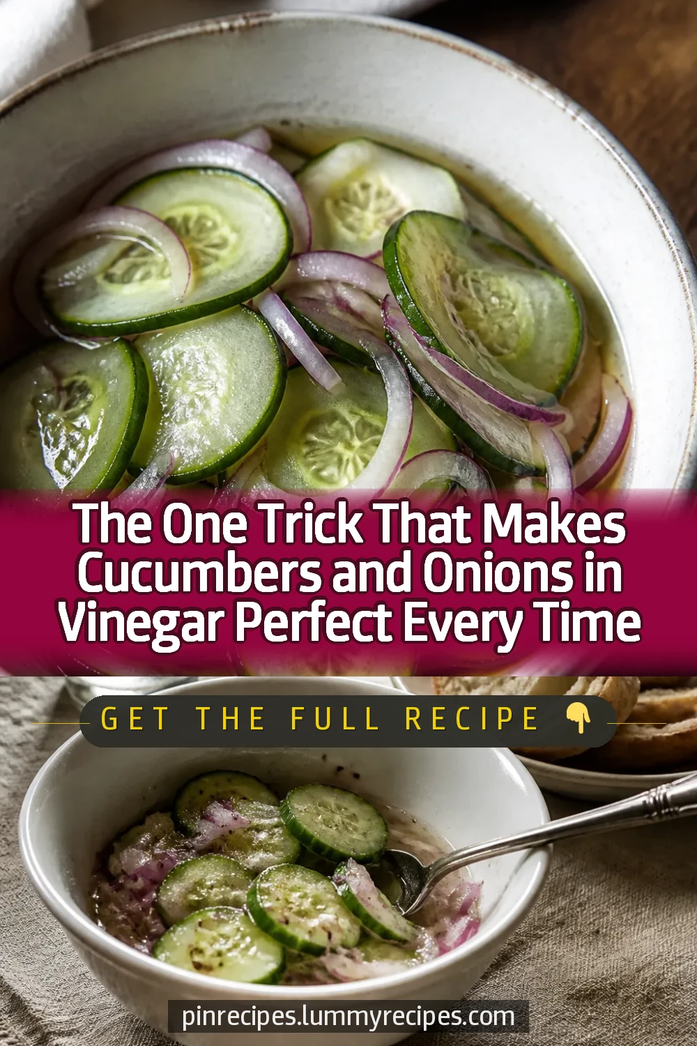 The One Trick That Makes Cucumbers and Onions in Vinegar Perfect Every Time