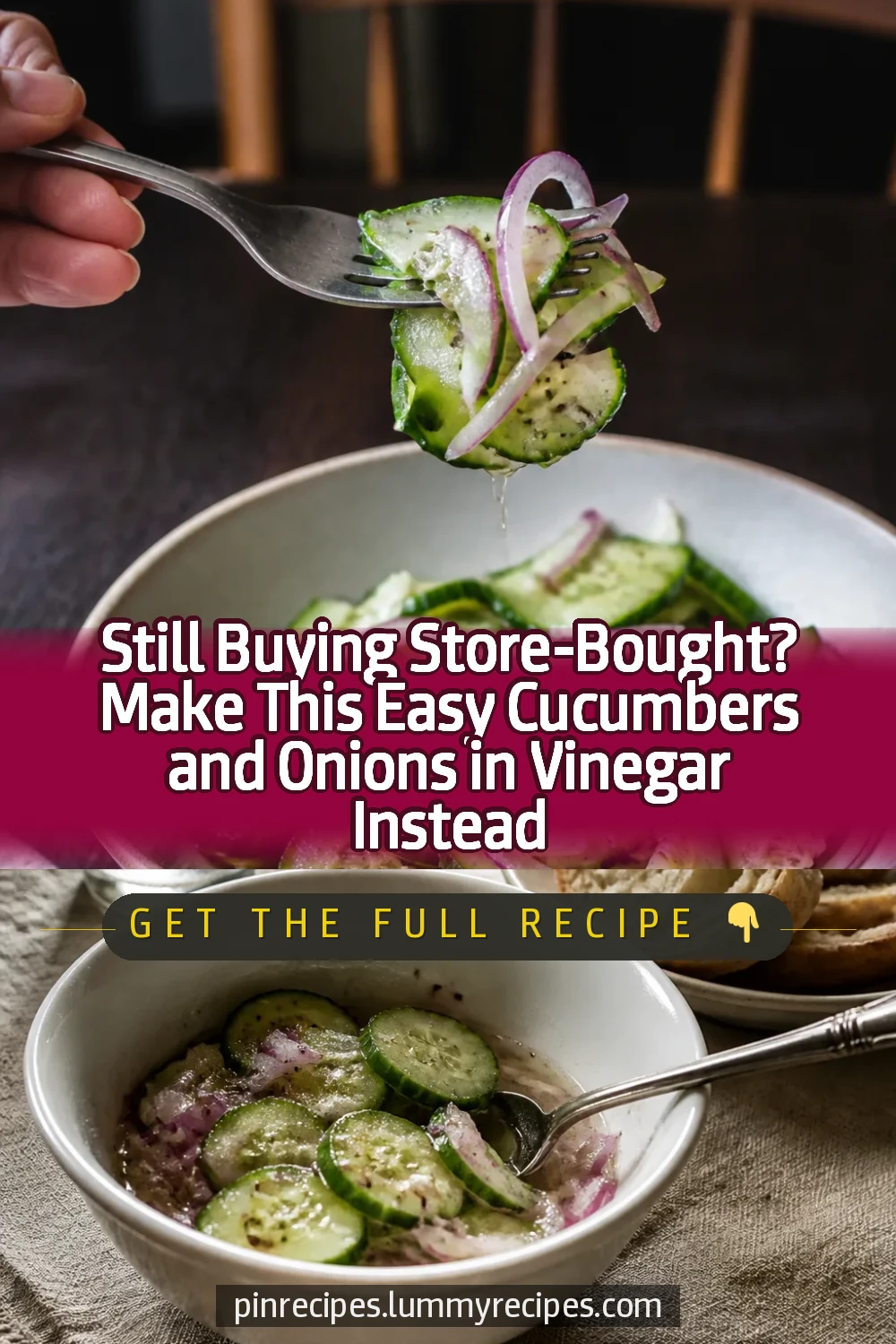 Still Buying Store-Bought? Make This Easy Cucumbers and Onions in Vinegar Instead