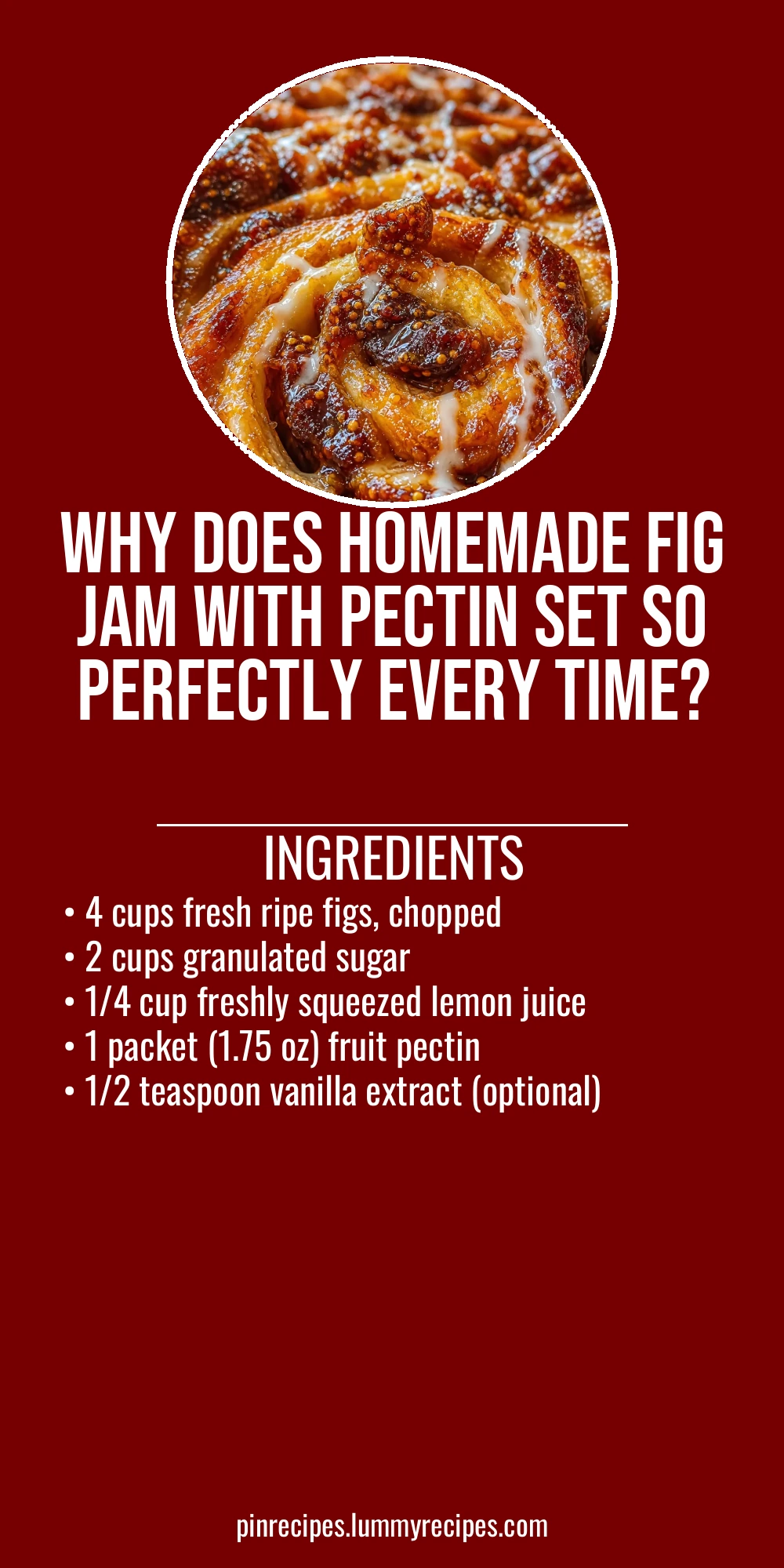 Why Does Homemade Fig Jam With Pectin Set So Perfectly Every Time?