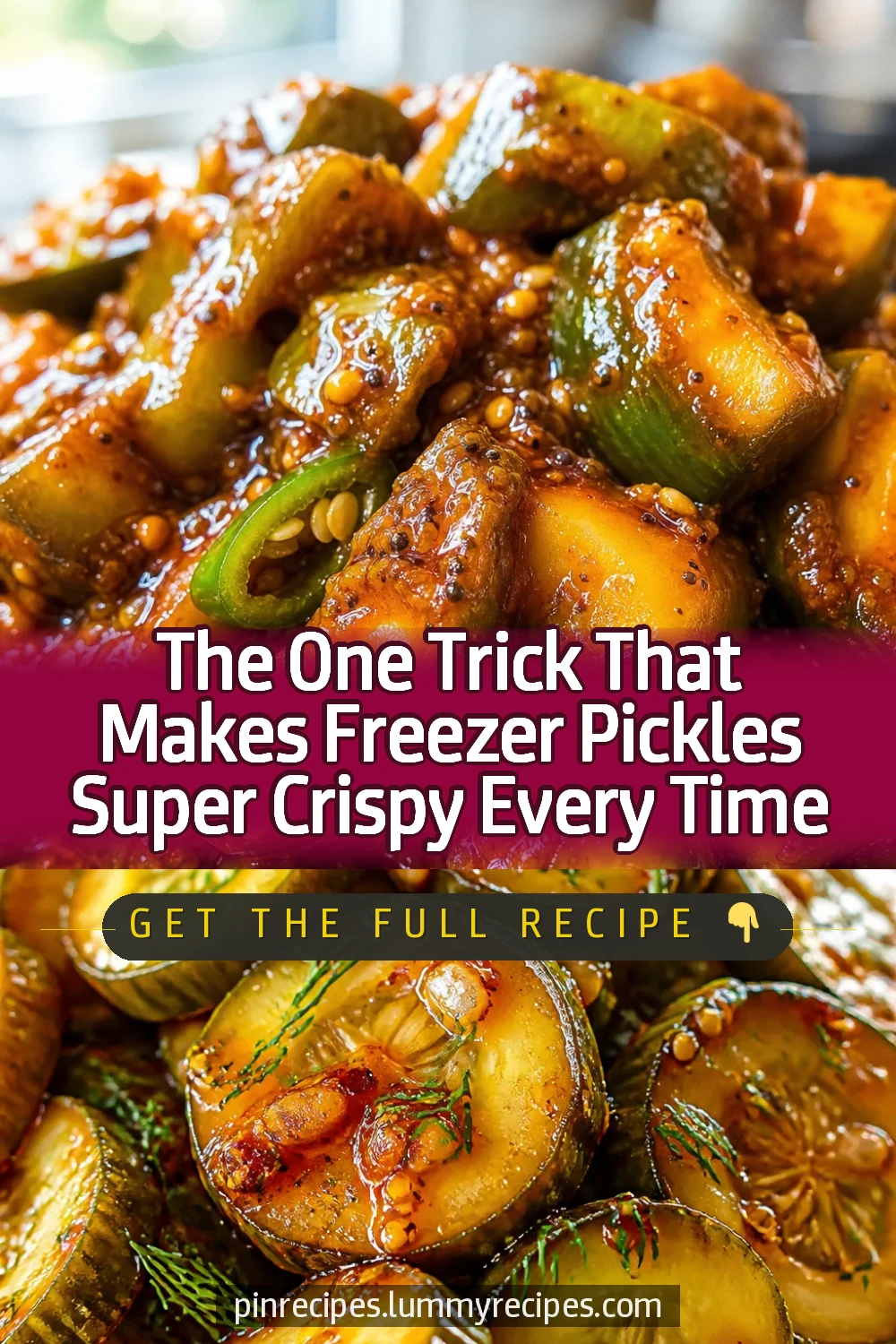 The One Trick That Makes Freezer Pickles Super Crispy Every Time