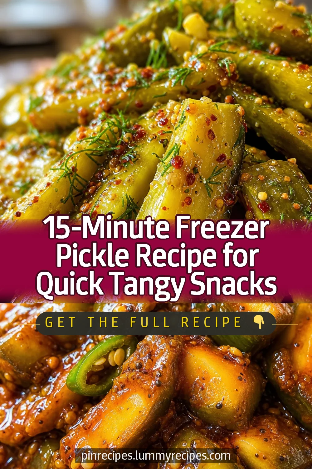 15-Minute Freezer Pickle Recipe for Quick Tangy Snacks