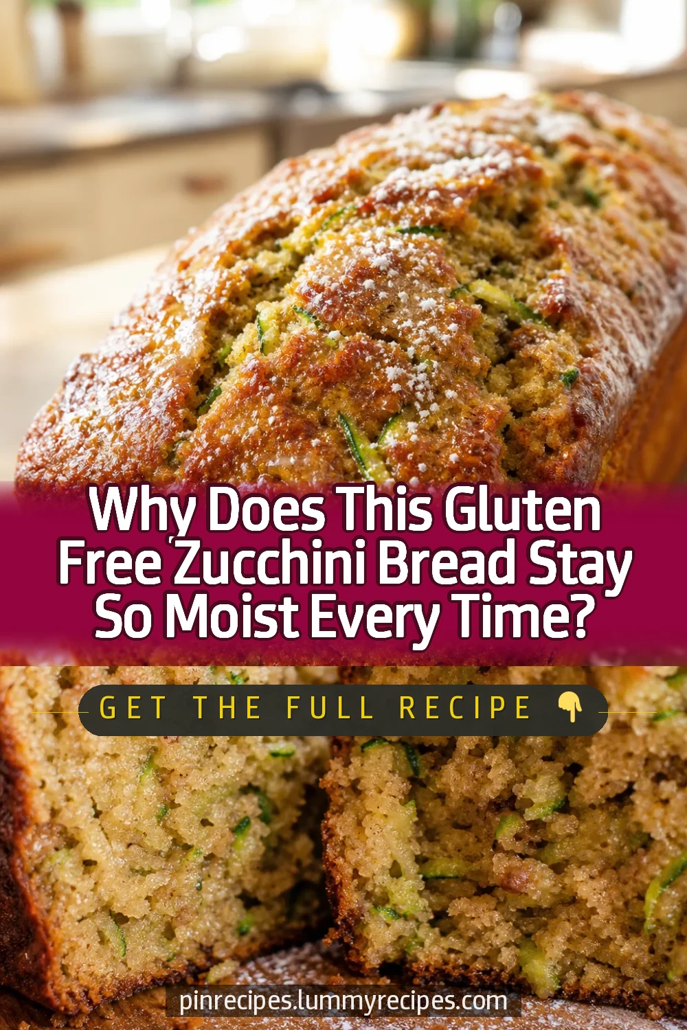 Why Does This Gluten Free Zucchini Bread Stay So Moist Every Time?