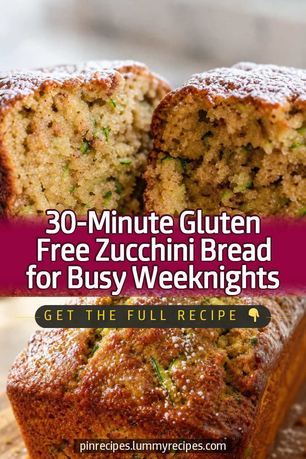 30-Minute Gluten Free Zucchini Bread for Busy Weeknights