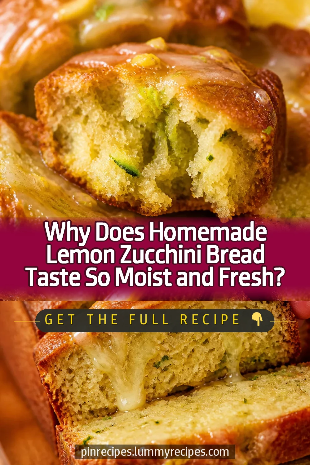Why Does Homemade Lemon Zucchini Bread Taste So Moist and Fresh?