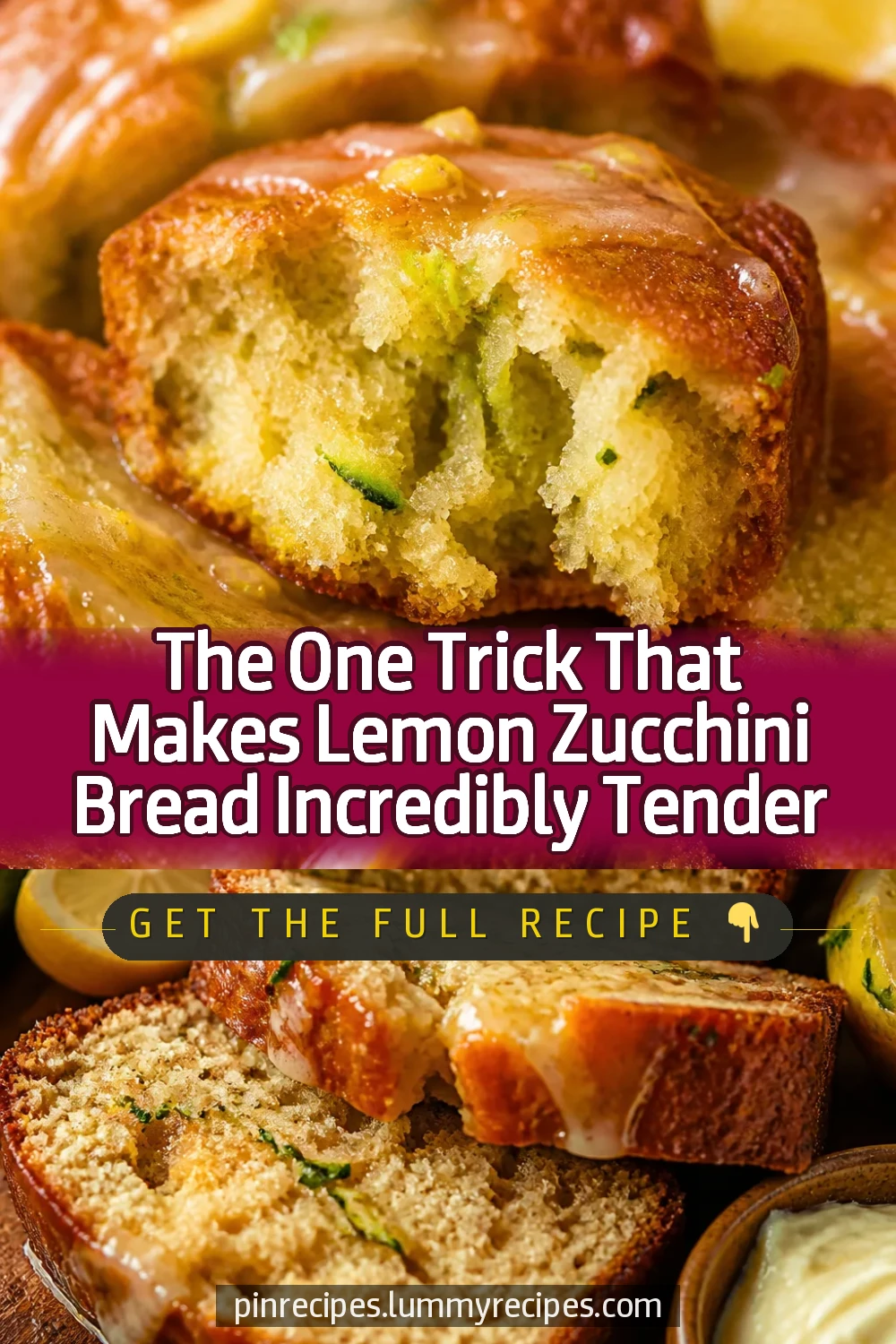 The One Trick That Makes Lemon Zucchini Bread Incredibly Tender
