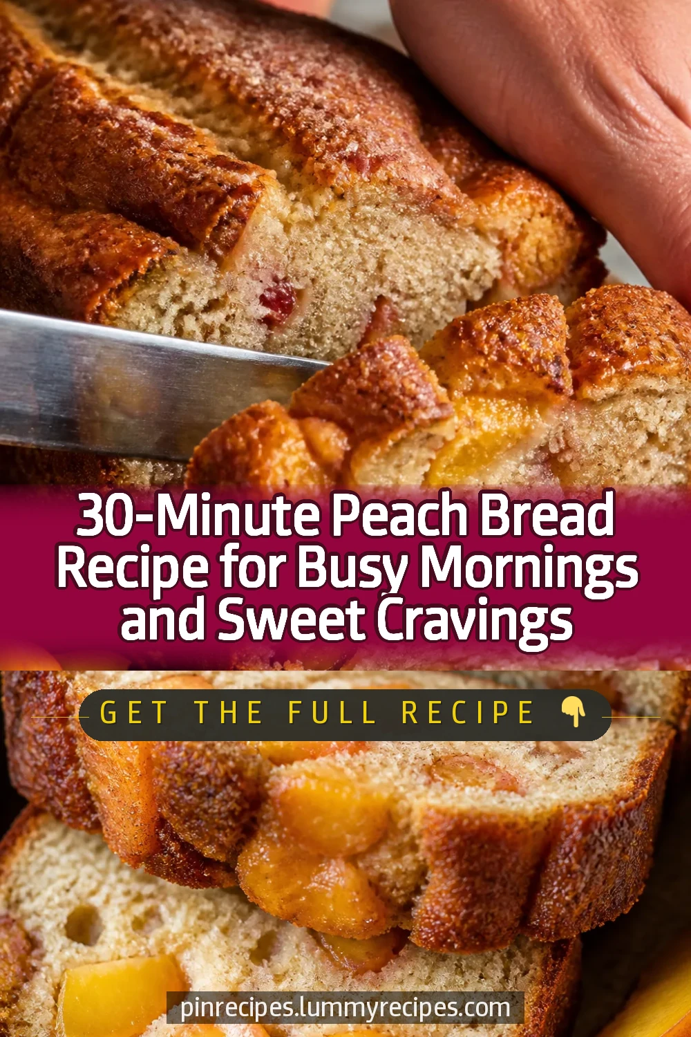 30-Minute Peach Bread Recipe for Busy Mornings and Sweet Cravings