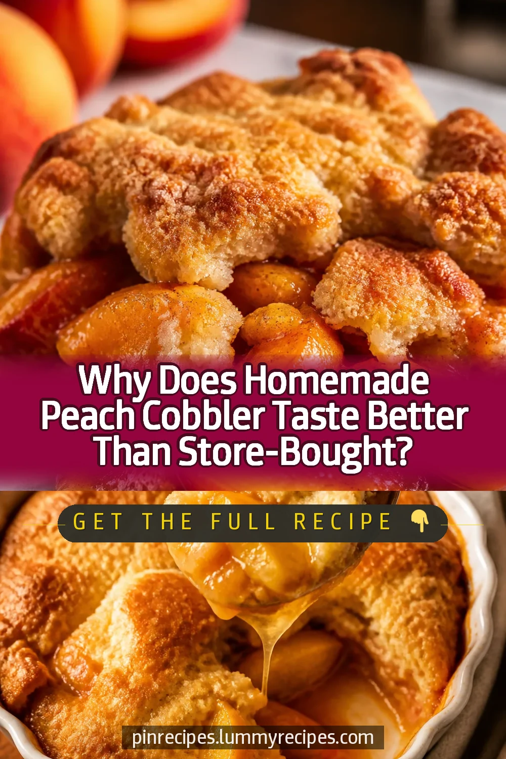 Why Does Homemade Peach Cobbler Taste Better Than Store-Bought?