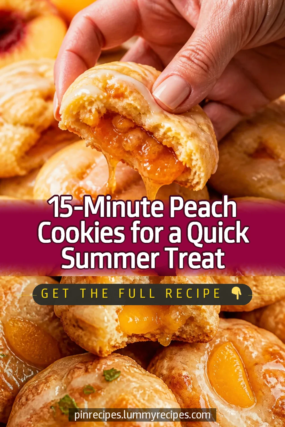 15-Minute Peach Cookies for a Quick Summer Treat