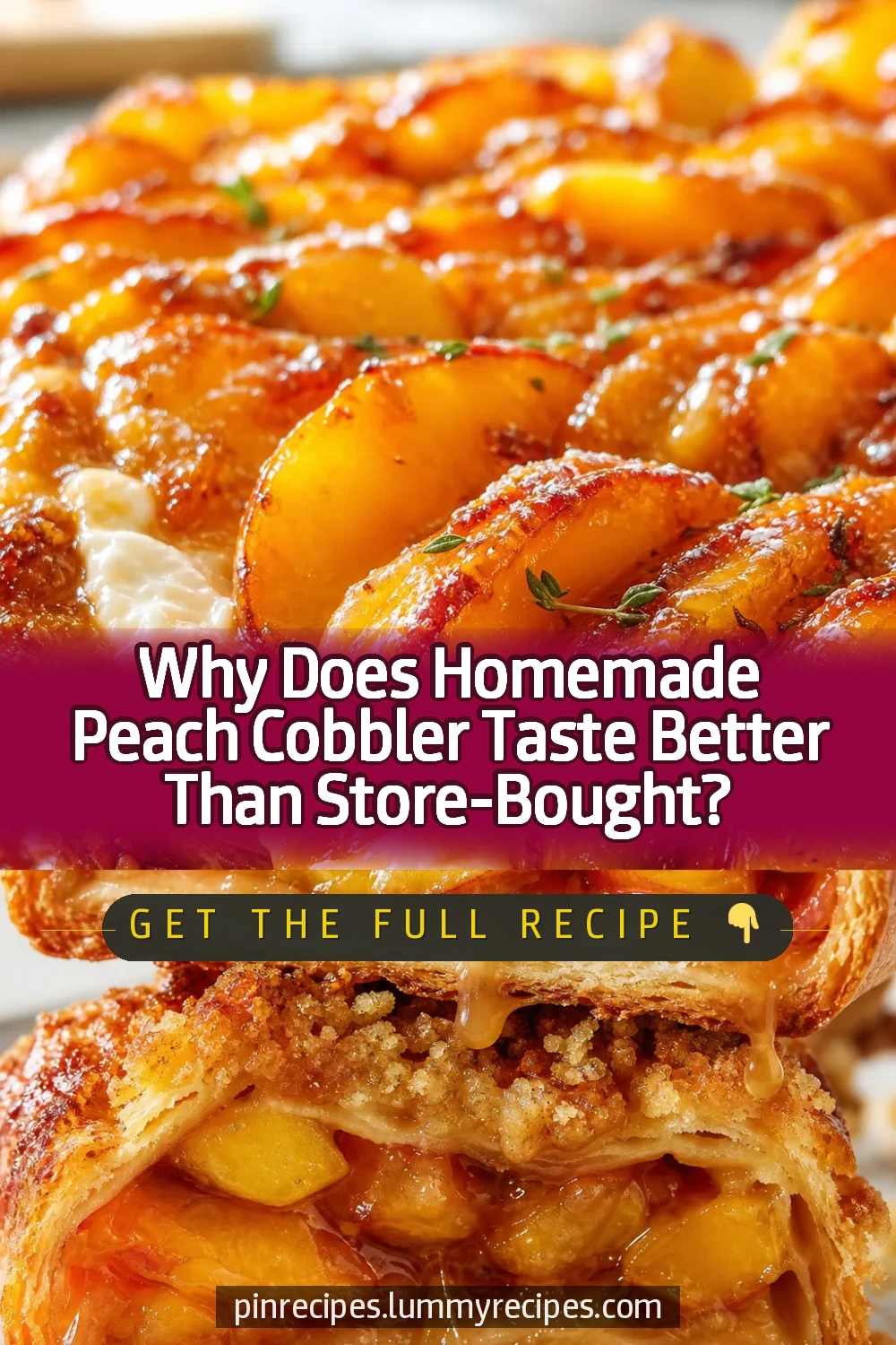 Why Does Homemade Peach Cobbler Taste Better Than Store-Bought?