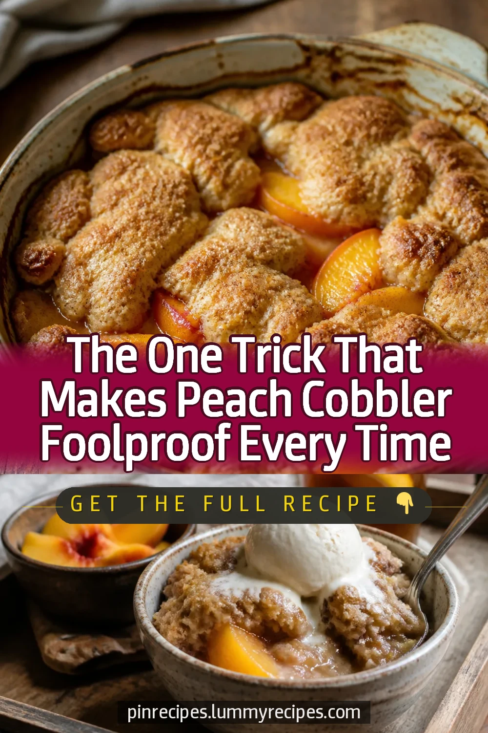 The One Trick That Makes Peach Cobbler Foolproof Every Time