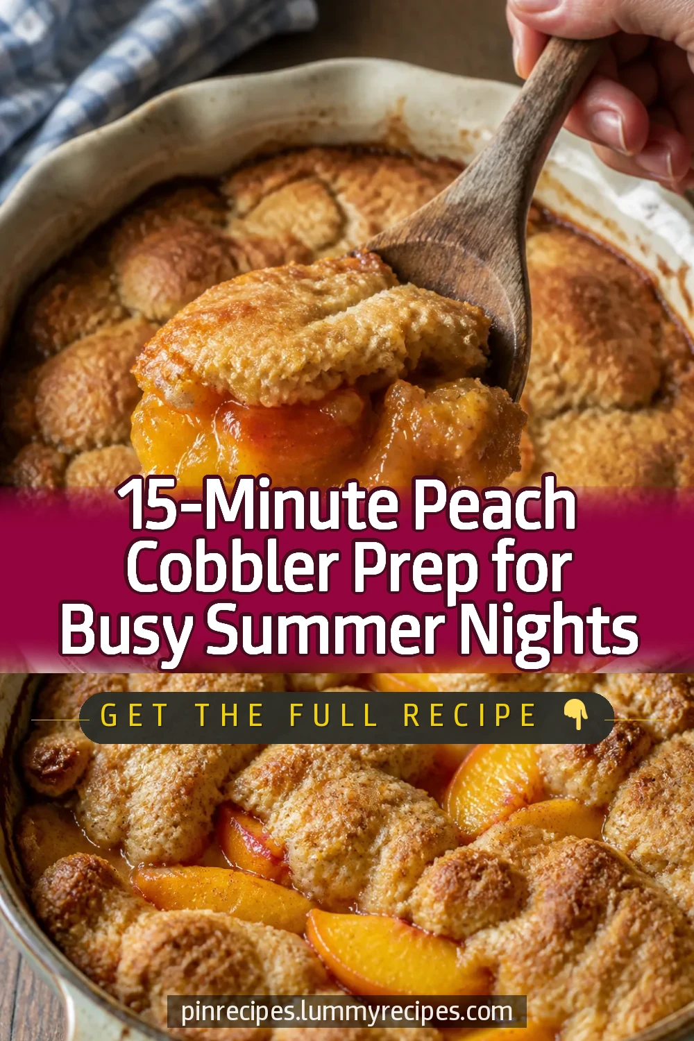 15-Minute Peach Cobbler Prep for Busy Summer Nights