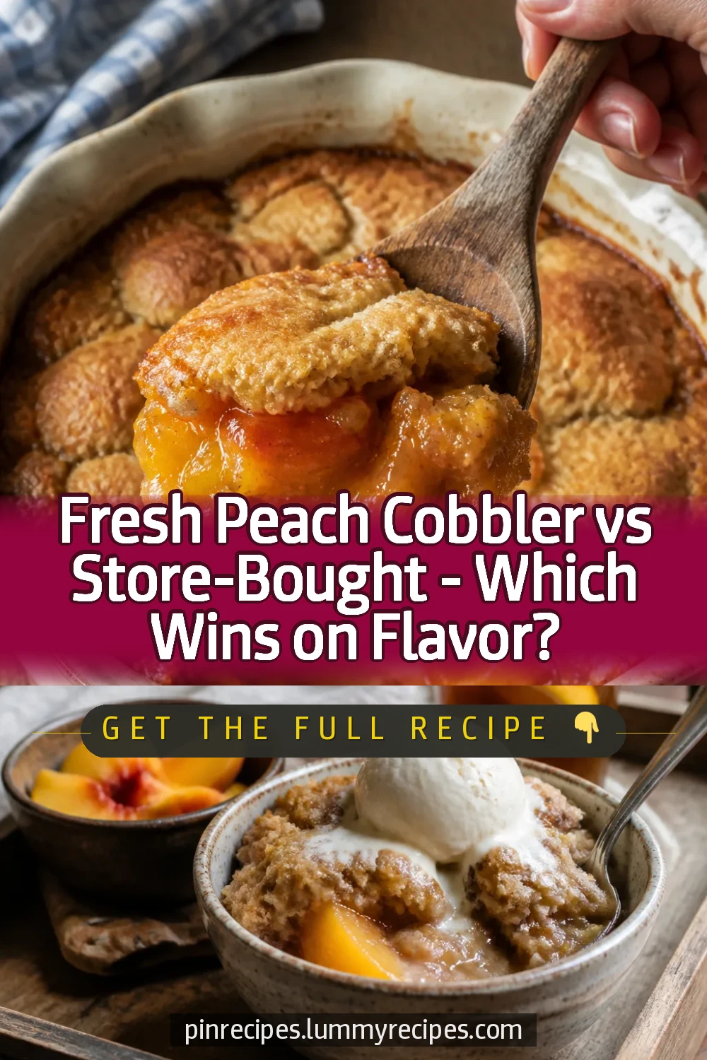 Fresh Peach Cobbler vs Store-Bought - Which Wins on Flavor?
