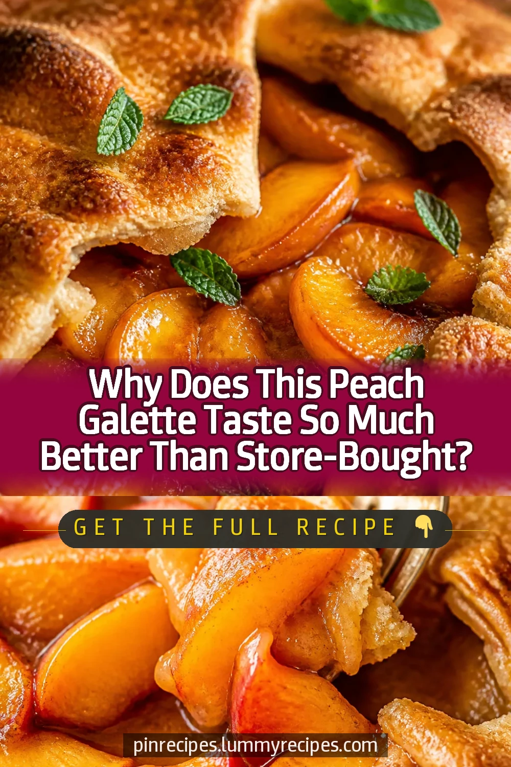 Why Does This Peach Galette Taste So Much Better Than Store-Bought?