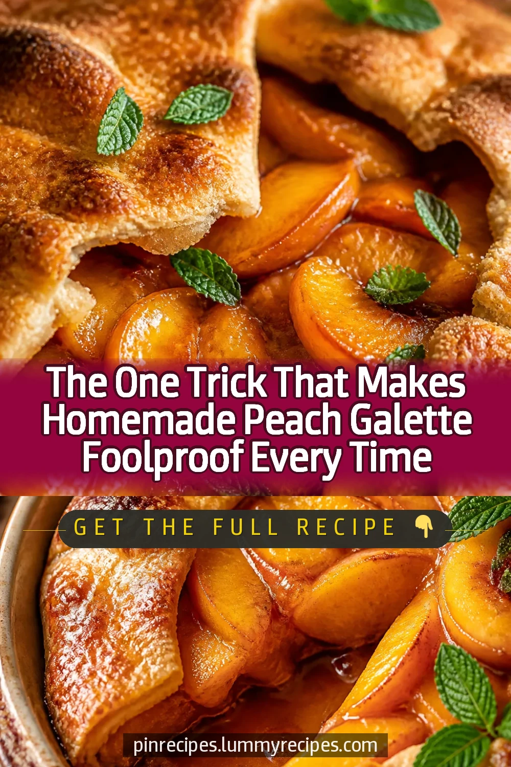 The One Trick That Makes Homemade Peach Galette Foolproof Every Time