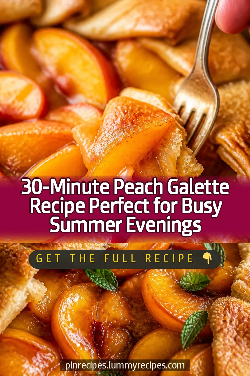 30-Minute Peach Galette Recipe Perfect for Busy Summer Evenings